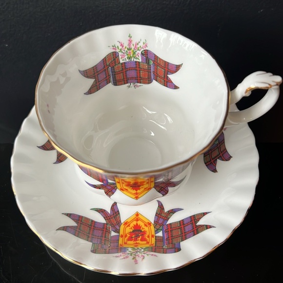 Clan MacDonald Teacup Royal Albert Scottish Tartan Series - Picture 2 of 7